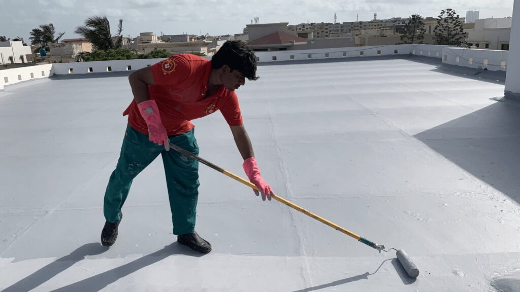 Terrace waterproofing